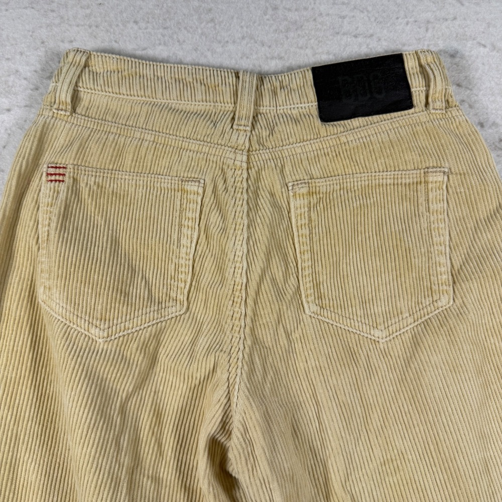 BDG Urban Outfitters Tan Corduroy High Rise Straight Leg Pants Women 27 Inseam - Picture 3 of 9